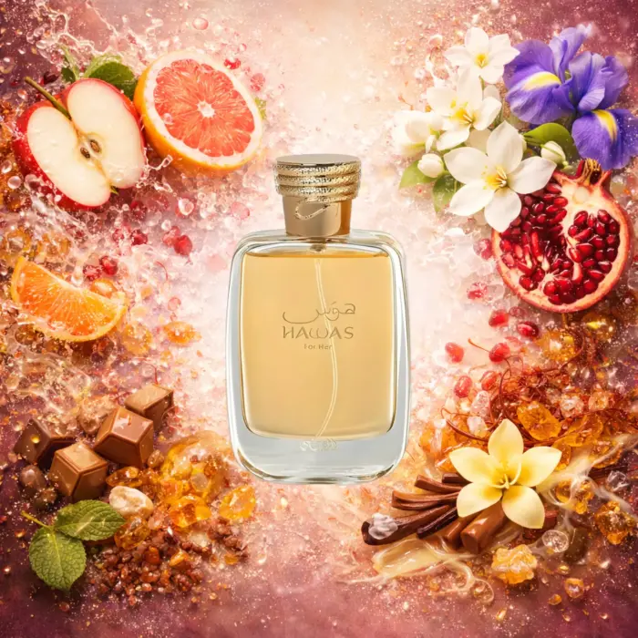 Rasasi Hawas For Her EDP 100ml  Sieviešu parfīmerijas ūdens Foto 2