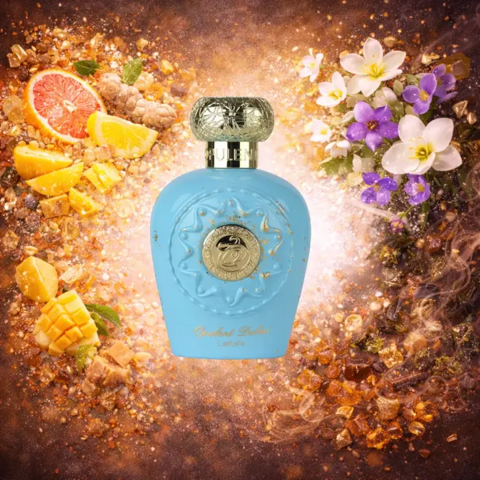 Lattafa Perfumes Opulent Dubai EDP 100ml parfimētais ūdens unisekss Foto 2