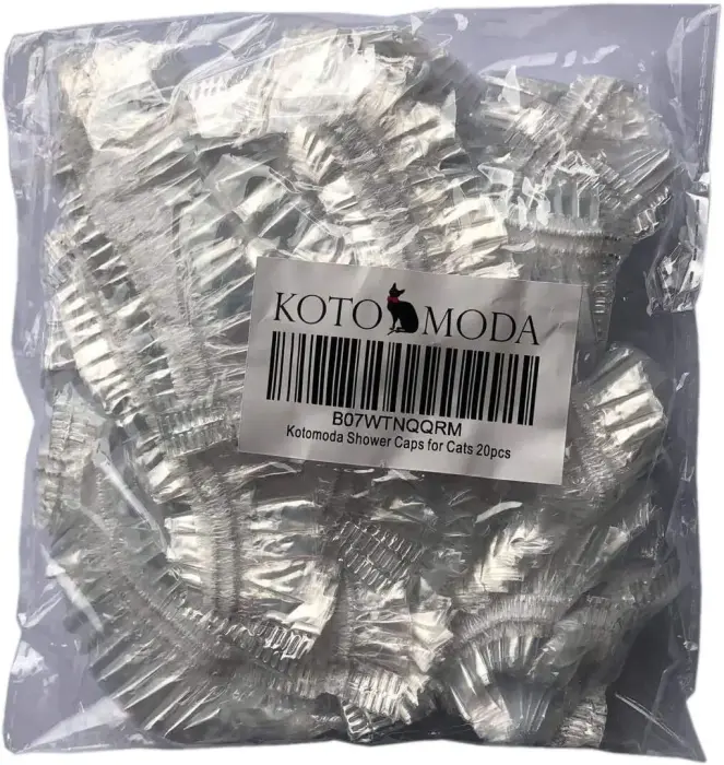 KOTOMODA Dušas cepurītes maziem mājdzīvniekiem 20 gab.(caursp.) Foto 4
