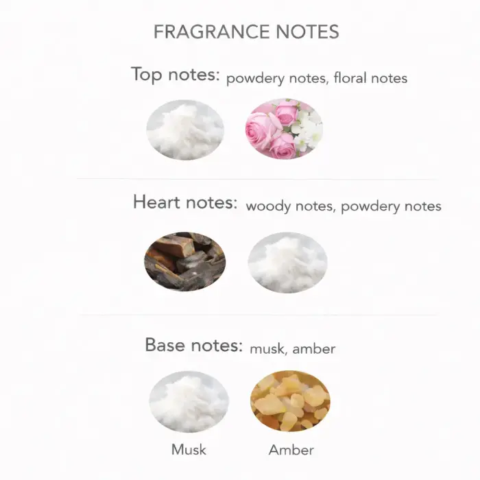 Lattafa Perfumes With Poudree Musk EDP 100ml Sieviešu smaržūdens Foto 3