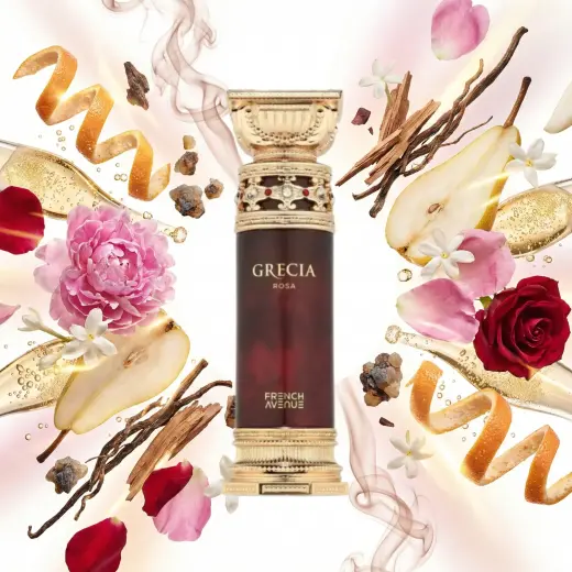 French Avenue Grecia Rosa Extrait de Parfum 100ml  Unisex smaržūdens Foto 2