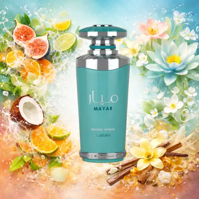 Lattafa Perfumes Mayar Natural Intense EDP 100ml Sieviešu parfīmerijas ūdens Foto 2