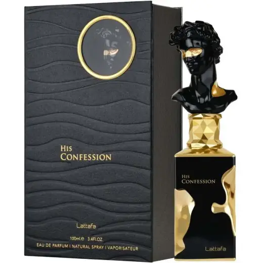 Lattafa Perfumes His Confession EDP 100ml Vīriešu parfīmerijas ūdens Foto 1